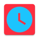 analog clock android application logo